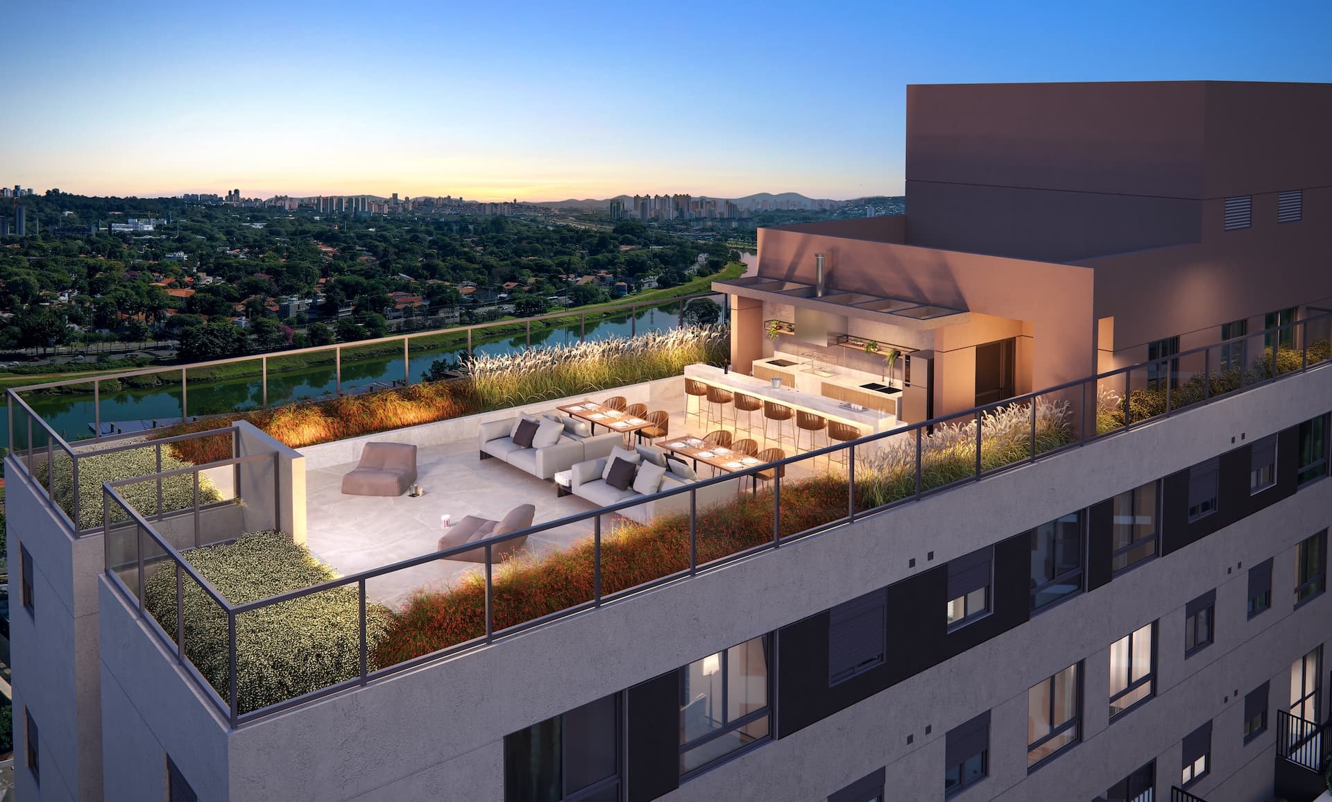  Rooftop Torre Pais Leme